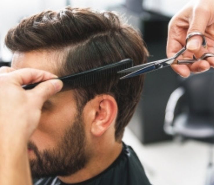Advertising barbershops
