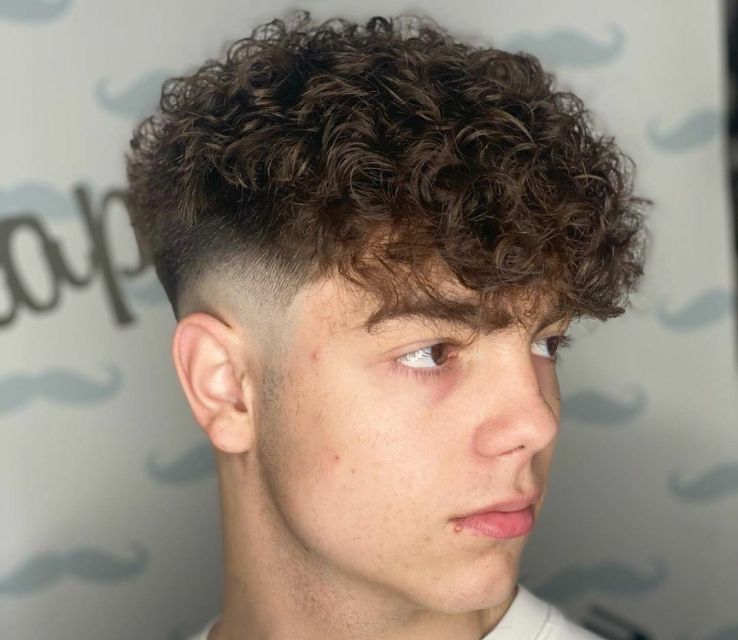 Curly Hair Fade