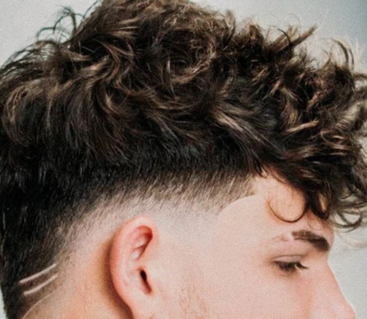 Long Hair With Low Taper Fade