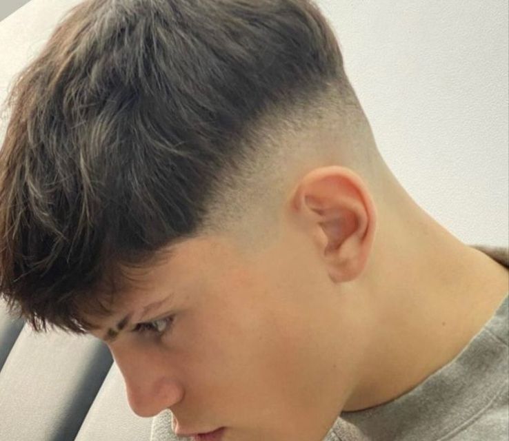 Mid Drop Fade  