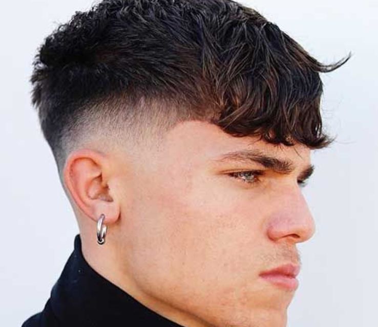 Short Hair with Mid Fade