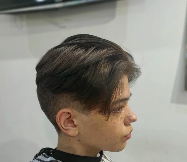 Slicked Back Undercut