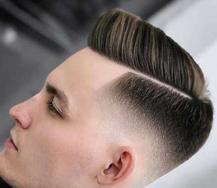 Thick Fluffy Style With Low Taper