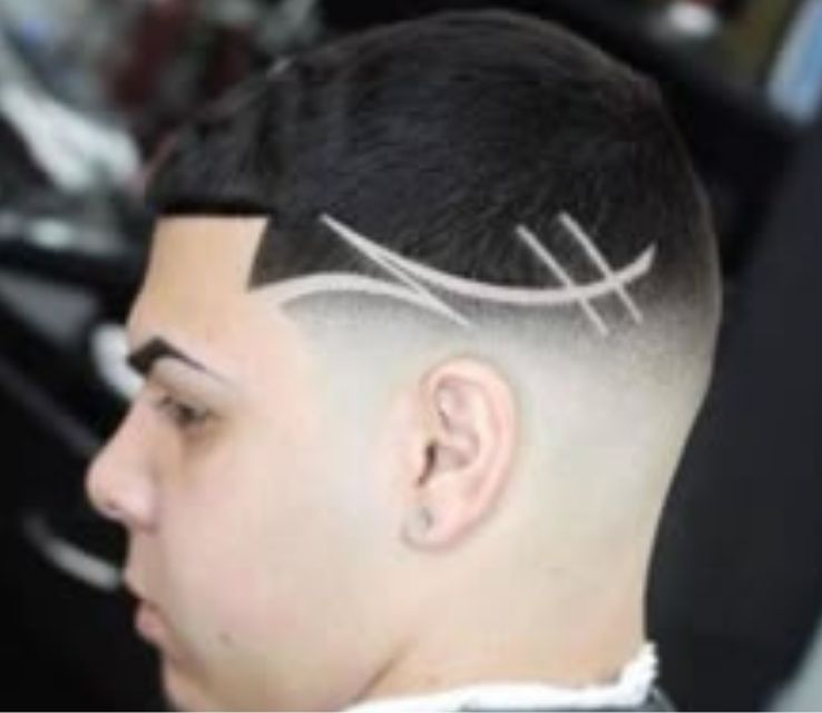 Trendy Hairstyle With Long Line