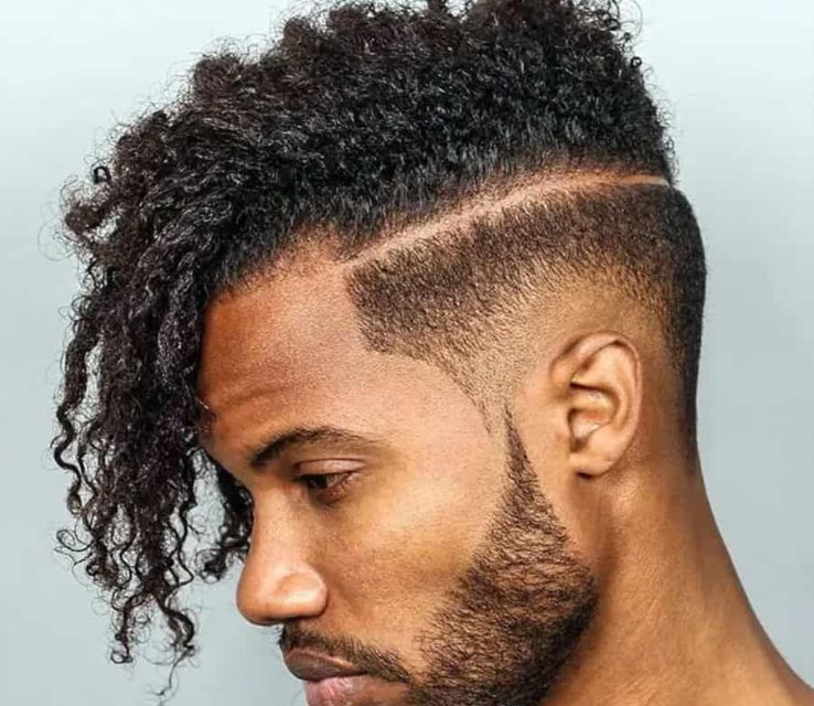 Black Men Comb Over