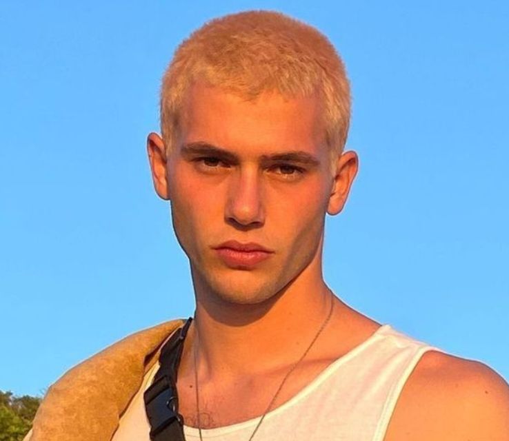 Blonde Buzz Cut  