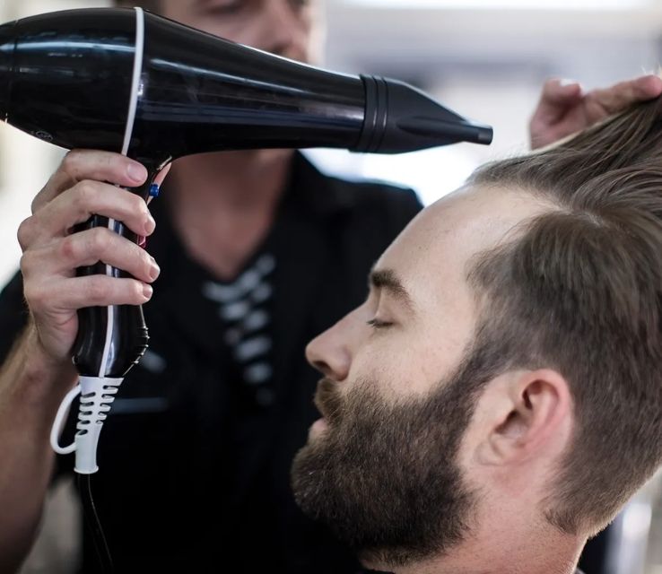 Blow Dry for Volume for boys hair