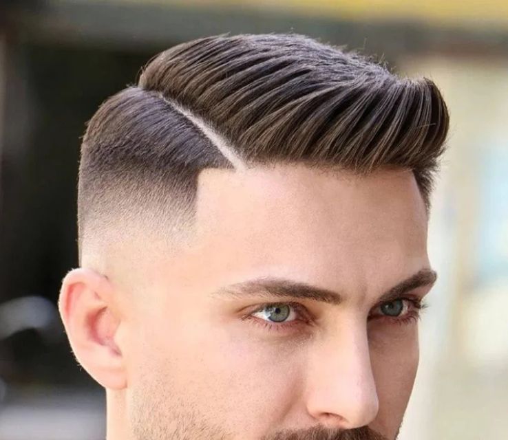 Comb Over Mullet for Men