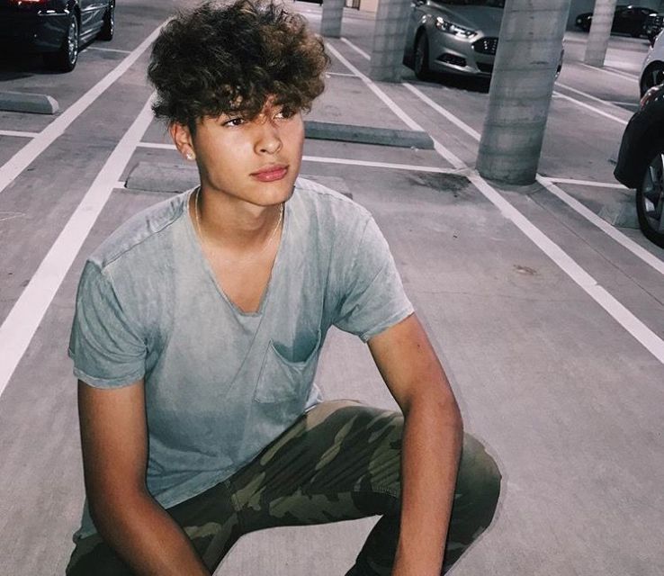 Cute Guys with Curly Hair Age 13