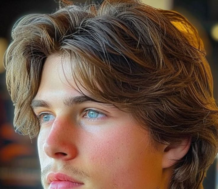 Flowing Long Hair