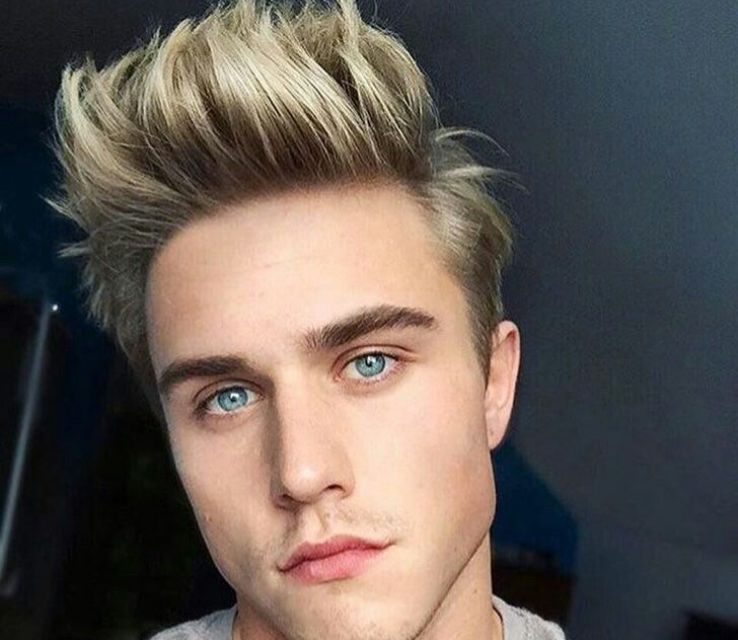Hair Color Ideas for Men Buttery Blonde