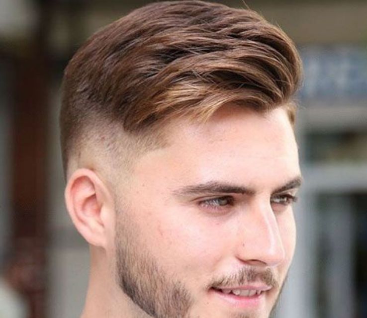 High and Tight Comb Over for Men