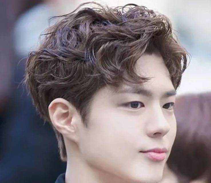 Korean Haircut For Curly Men