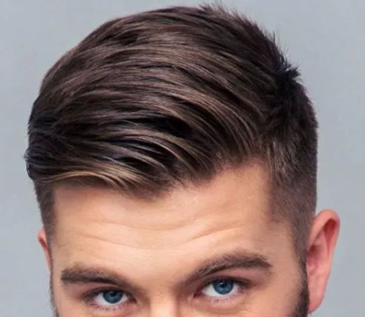 Long Hair Comb Over For Men