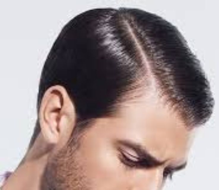 Men's Side Part Fade Haircut