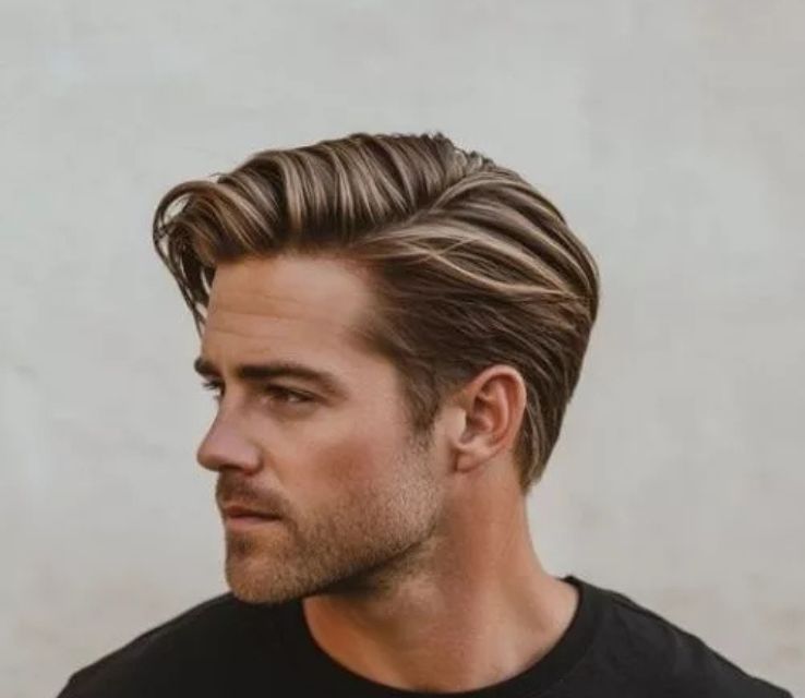 Messy Side Part Haircuts For Men