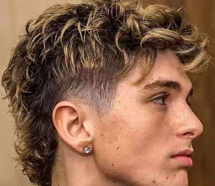 Modern Mullet haircut