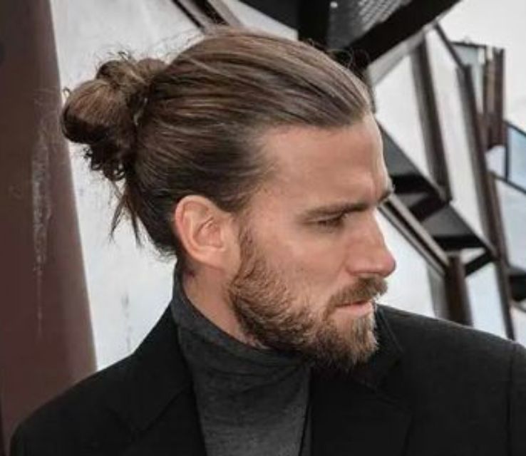 Slicked Back Hairstyle for Men