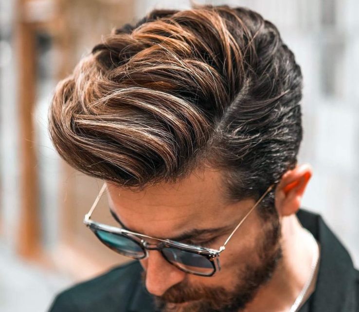 Tapered Side Part Haircuts For Men