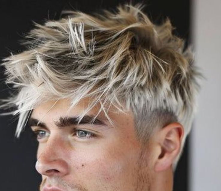 Textured Crop With Shaved Sides