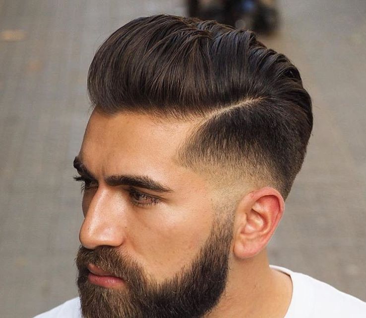 The Slick Back haircut