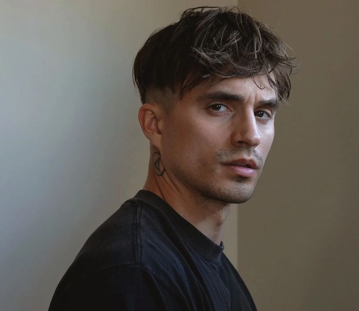 Wolf Cut for Men with Short Hair