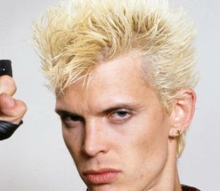 Billy Idol's Punk Spikes Hairstyle