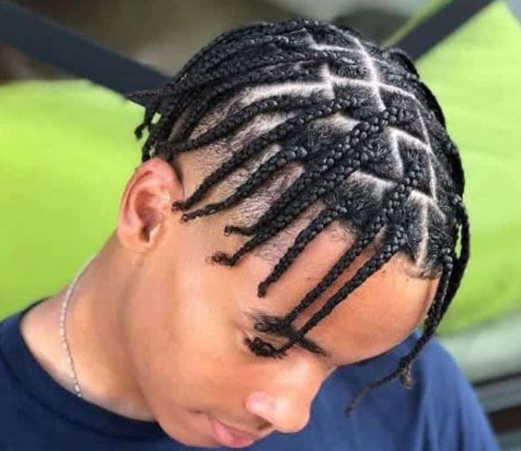 Box Braids for Men