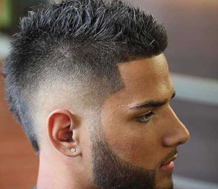 Burst Fade Mohawk