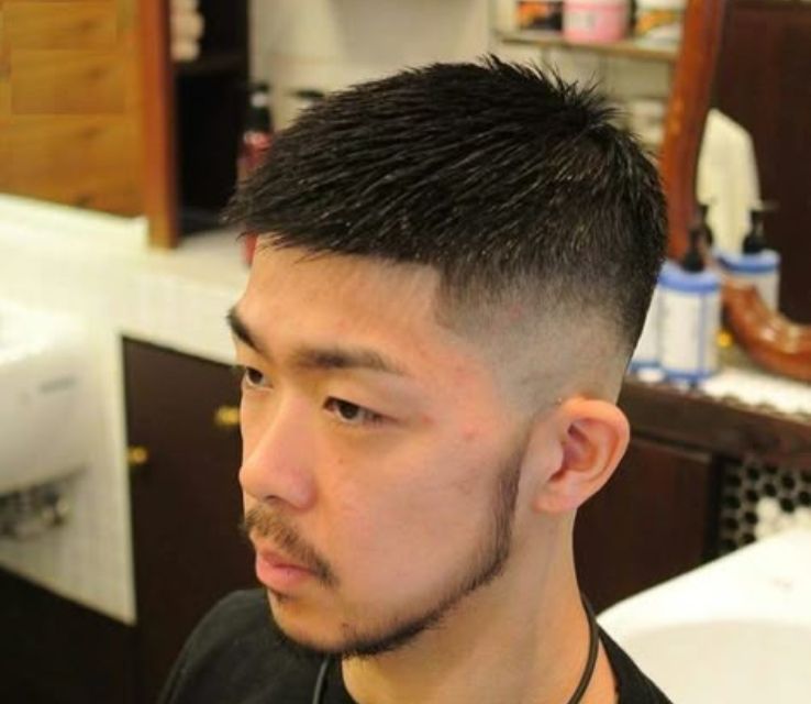 Crew Cut Asian Men