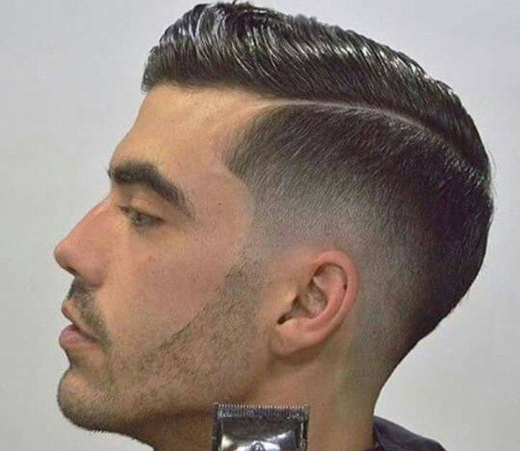 Crew Cut Comb Over for Men
