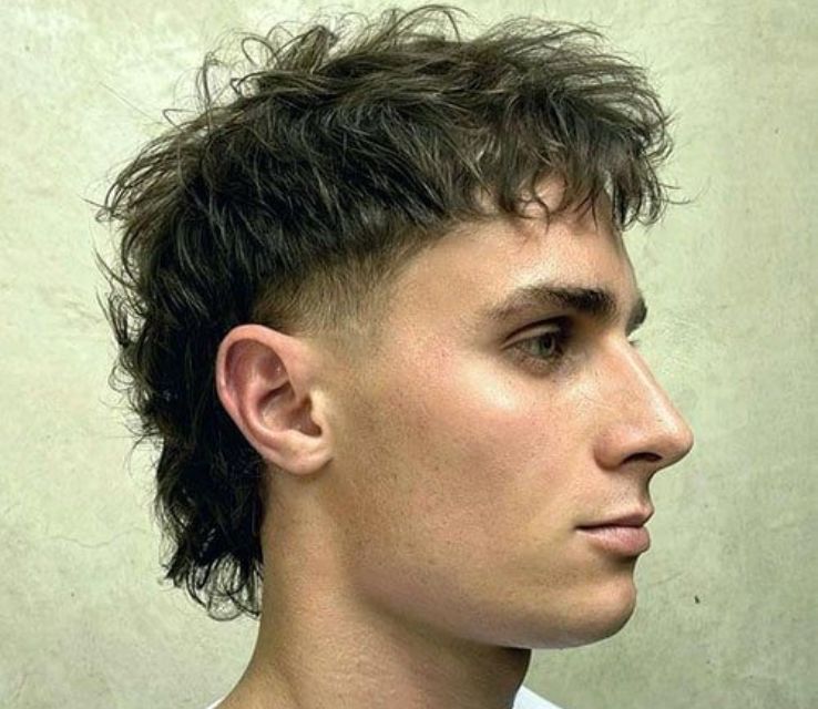 Crew Cut Mullet for Men