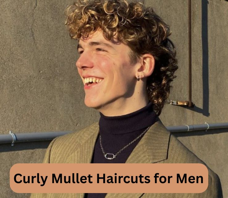 Curly Mullet Haircuts for Men
