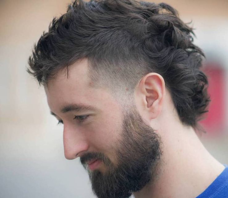 Curly Mullet Haircuts