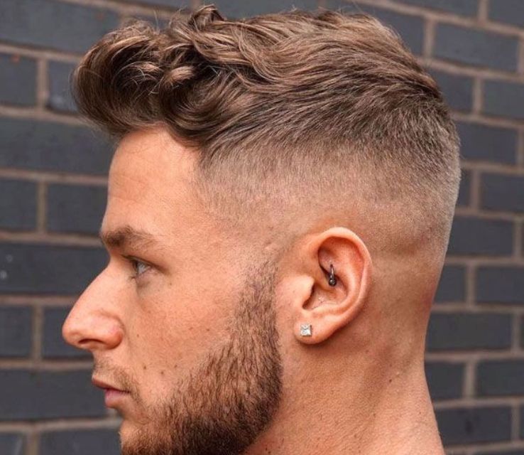 High Fade Haircut For Thick Hair 