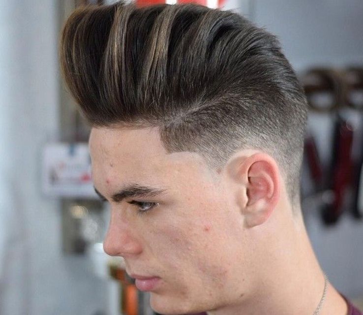 High Volume Quiff Pompadour