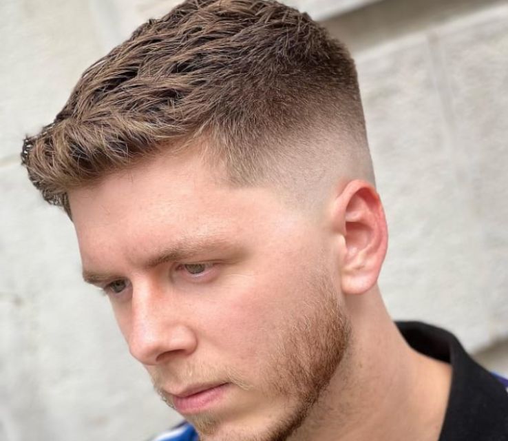 Long Crew Cut for Men