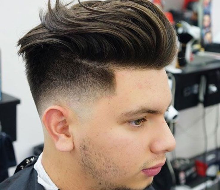 Low Fade Pompadour