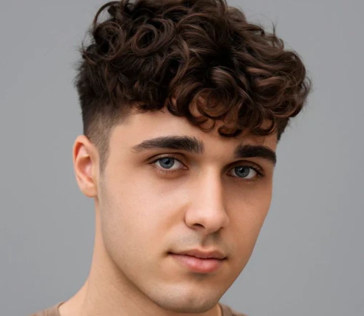 Low Fade + Textured Fringe