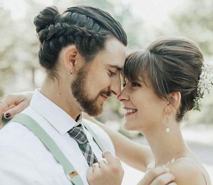 Mens Braids for a Wedding