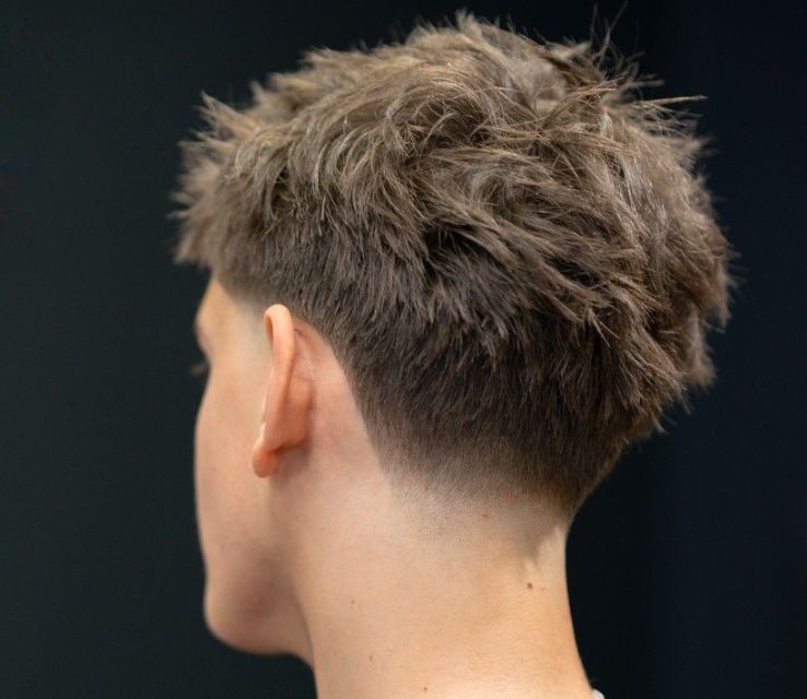Messy Crew Cut for Men