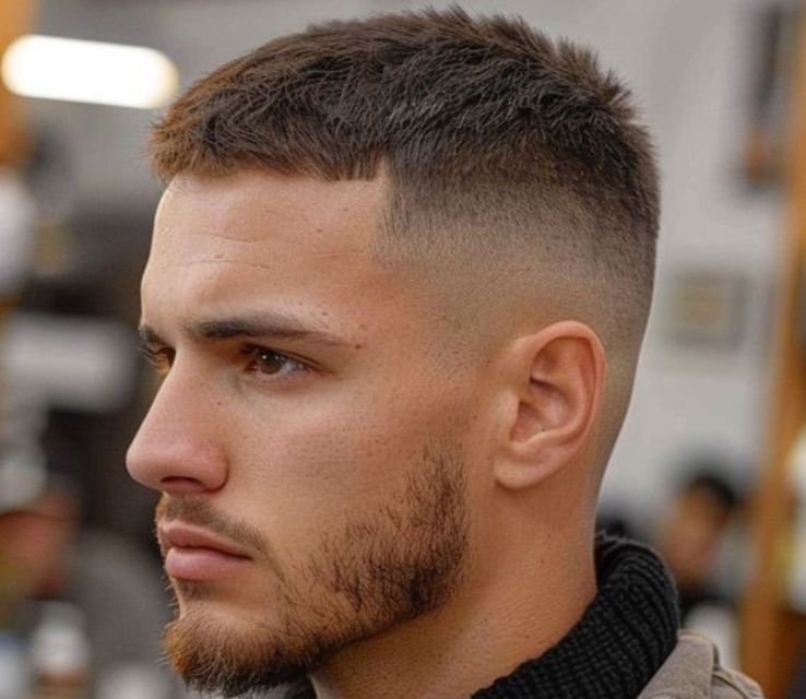 Military Crew Cut for Men