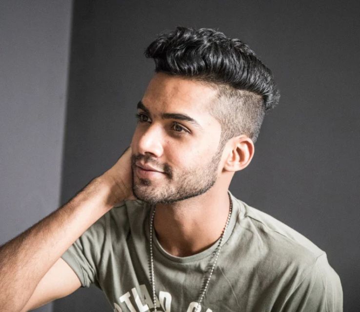 Quiff with Bangs