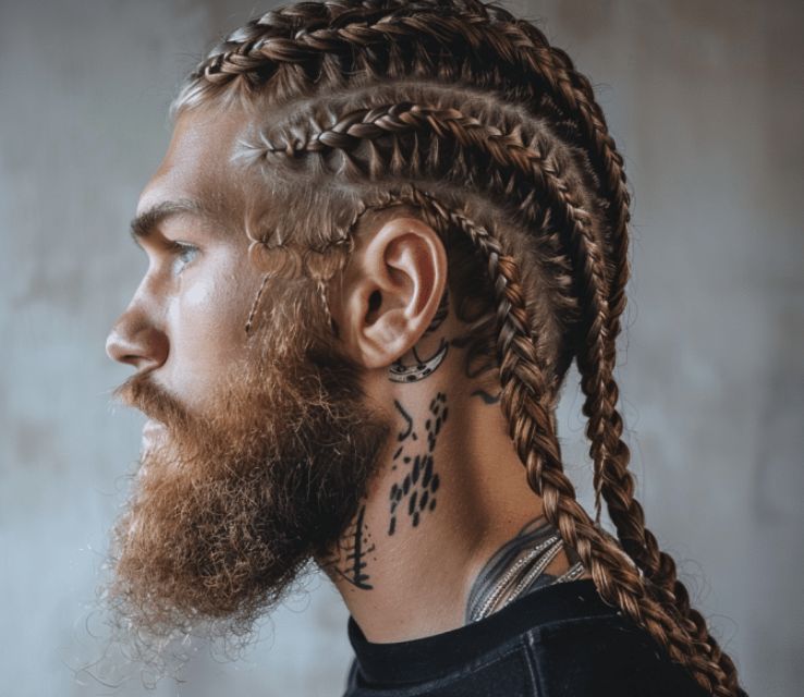 Scalp Braids for Men