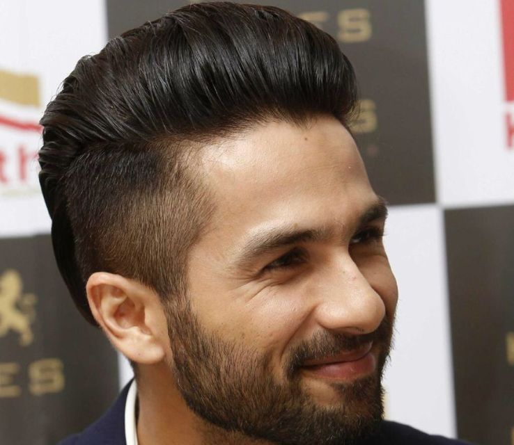Shahid Kapoor Messy Textured Quiff Hairstyle