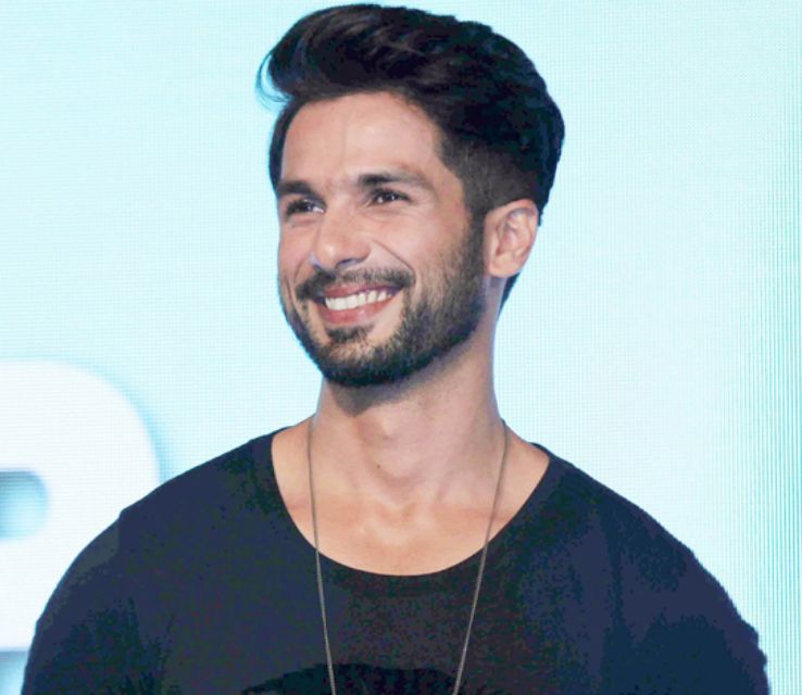 Shahid Kapoor Classic Pompadour hairstyle