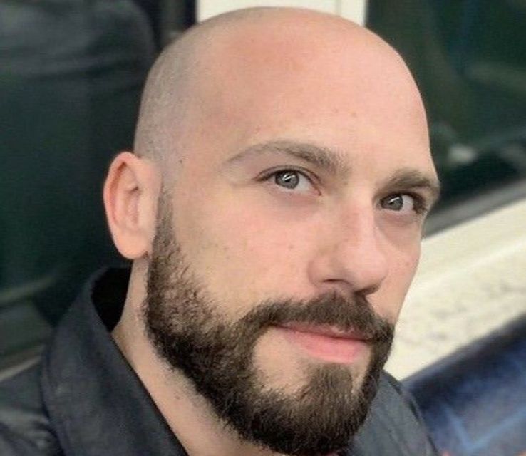 Short Beard Styles for Bald Men