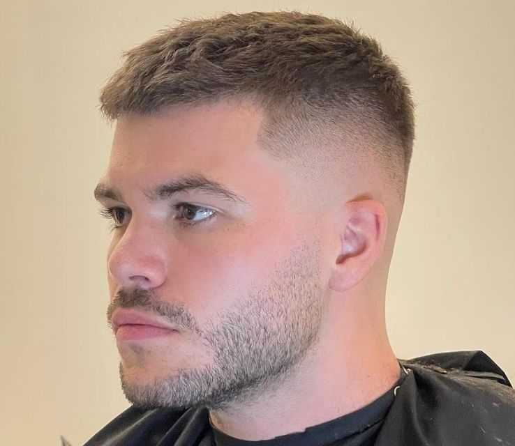 Short Crew Cut for Men