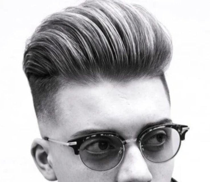 Slicked Back Quiff Hairstyle