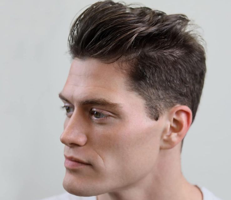 Slicked Back Undercut